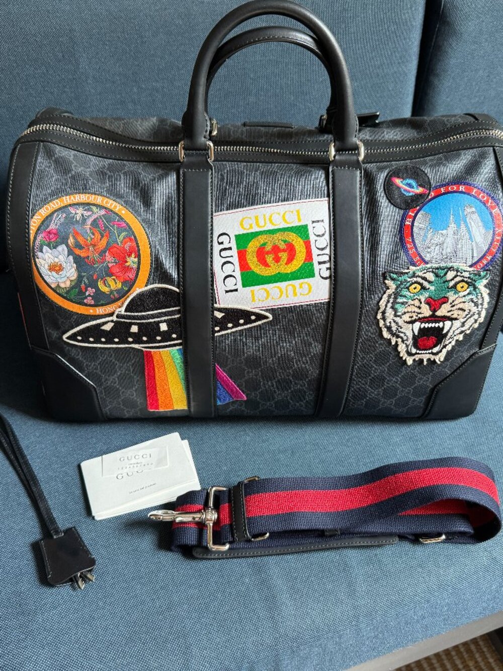 Gucci Night Courrier Carry-On Duffle